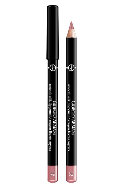 Shop Giorgio Armani Smooth Silk Lip Pencil In 12