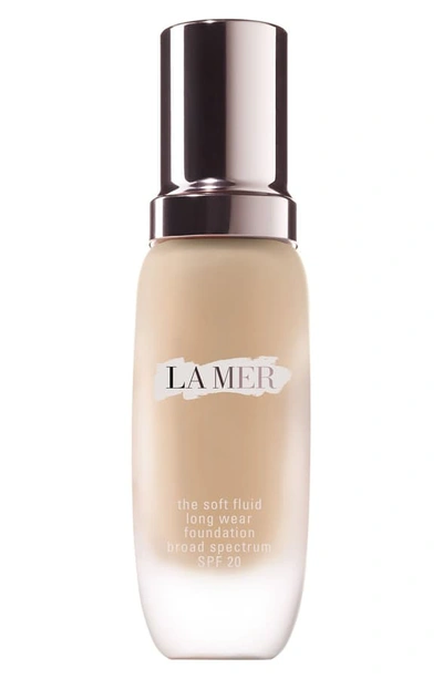 Shop La Mer Soft Fluid Long Wear Foundation Spf 20 In 01 Porcelain (light/cool)