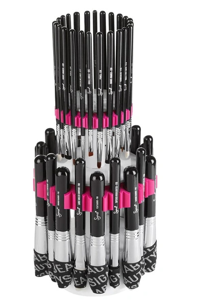 Sigma Beauty Dry'n Shape Tower & #174 Face & Eyes- Holds Up To 24 Eye Brushes And 20 Face Brushes