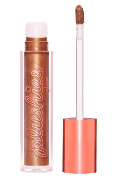Shop Lime Crime Sunkissed Plushies Glow Soft Focus Lip Veil In Coco Froyo