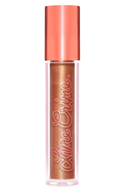 Shop Lime Crime Sunkissed Plushies Glow Soft Focus Lip Veil In Coco Froyo