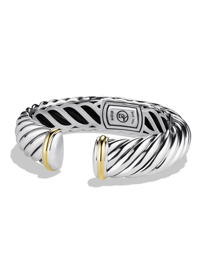 Shop David Yurman Waverly Bracelet With Gold