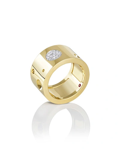 Shop Roberto Coin Pois Moi Luna 18k Gold & Diamond Ring