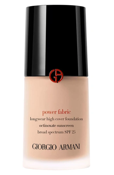 Shop Giorgio Armani Power Fabric Foundation - 04.75