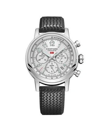 Shop Chopard 42mm Racing Mille Miglia Classic Chronograph Watch With Tire Strap