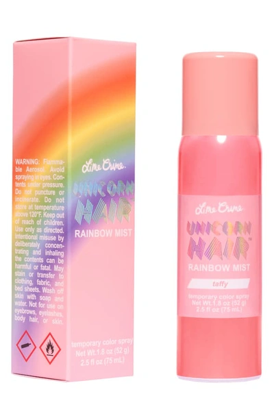 Shop Lime Crime Unicorn Hair Rainbow Mist In Taffy