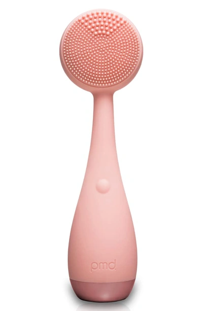 Shop Pmd Clean Facial Cleansing Device In Blush