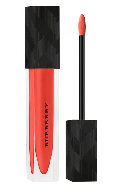 Shop Burberry Kisses Lip Lacquer In Bright Coral