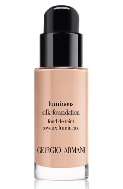 Shop Giorgio Armani Luminous Silk Foundation In No. 4.75