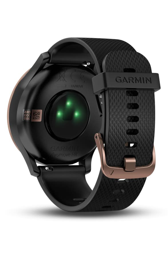 garmin vivomove black and rose gold