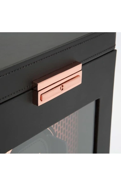 Wolf Axis Single Watch Winder & Case In Copper