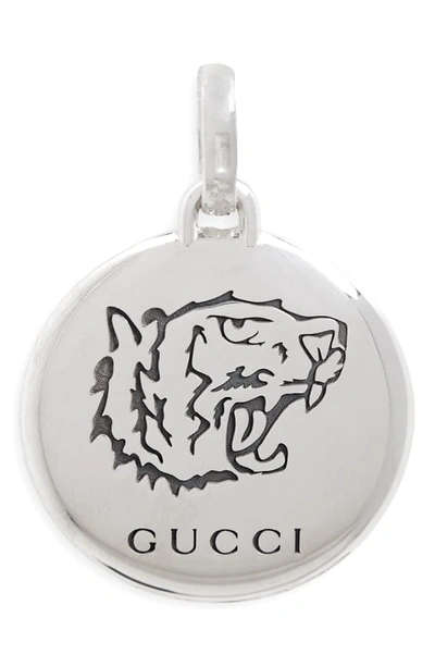Shop Gucci Blind For Love Sterling Silver Charm