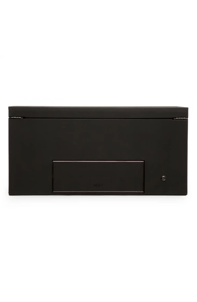 Wolf Axis Triple Watch Winder & Case In Powder Coat