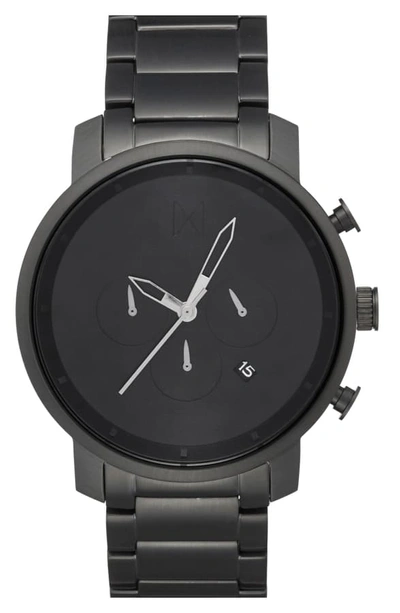 Shop Mvmt Chronograph Bracelet Watch, 40mm In Black