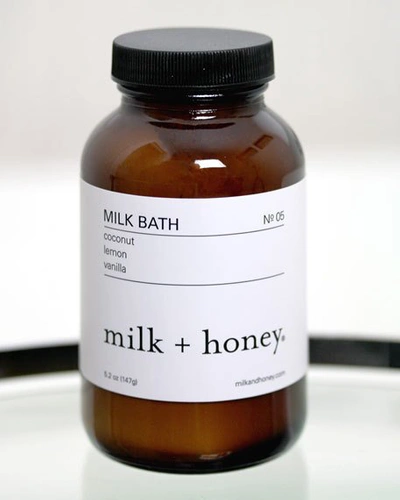 Shop Milk + Honey Milk Bath No. 05, 5.2 Oz./ 154 ml