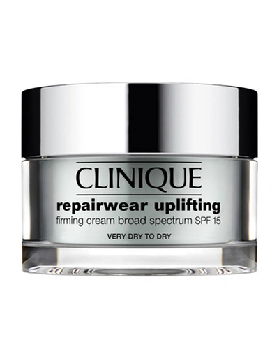 Shop Clinique 1.7 Oz. Repairwear Uplifting Firming Cream Spf 15 - Dry To Very Dry