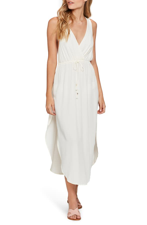 beach cover up midi dress