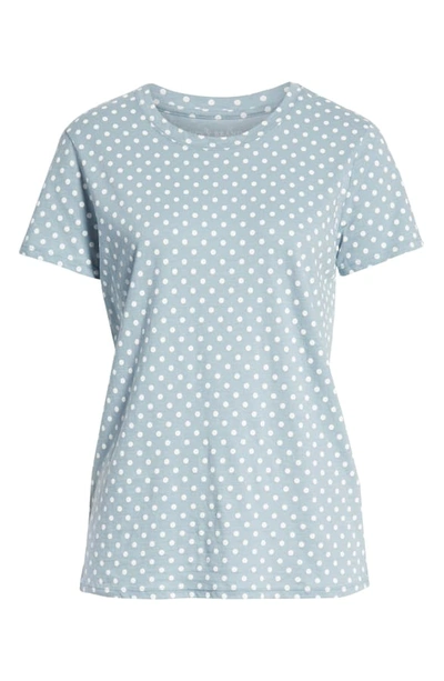 Shop Lucky Brand All Over Floral Tee In Polka Dot
