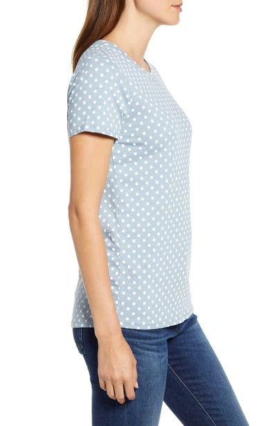 Shop Lucky Brand All Over Floral Tee In Polka Dot