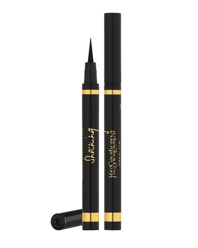 Shop Saint Laurent Effet Faux Cils' Bold Felt Tip Eyeliner Pen