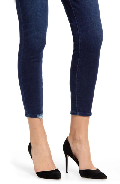 Paige High-rise Slim Crop Jeans In Hibiscus Distressed | ModeSens