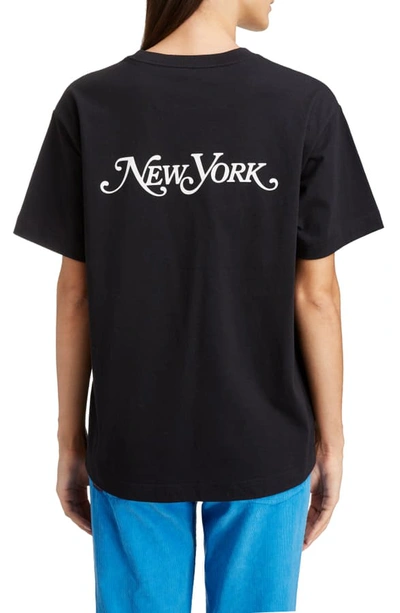 Shop Marc Jacobs X New York Magazine Logo Tee In Black