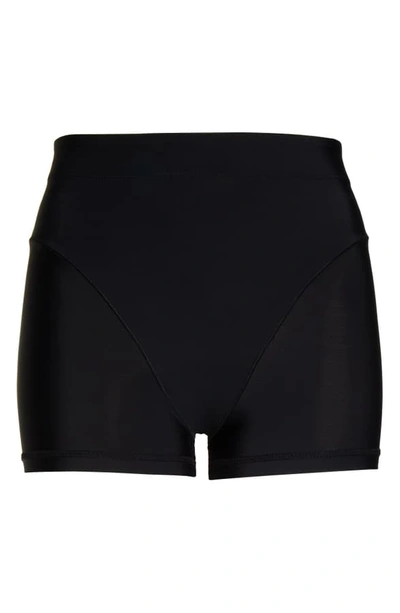 Shop Adam Selman Sport Booty French Cut Bike Shorts In Black