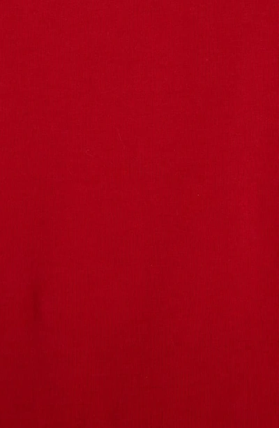 Shop Valentino Vltn Logo Tee In A15-red/ Black