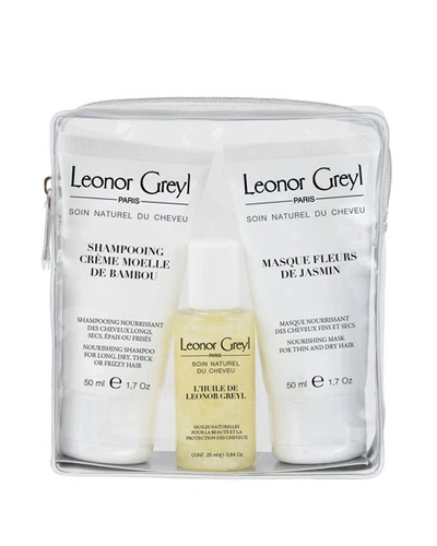 Shop Leonor Greyl Luxury Travel Kit For Dry Hair