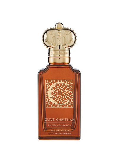 Shop Clive Christian Private Collection C Woody Leather Masculine, 1.9 Oz.