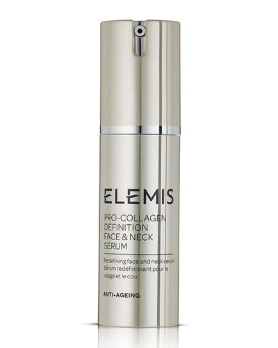 Shop Elemis Pro Collagen Definition Face And Neck Serum, 1.0 Oz./ 30 ml