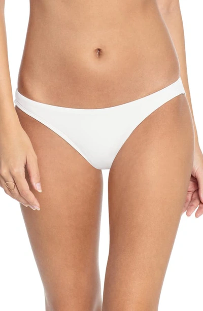 Shop Robin Piccone Ava Bikini Bottoms In White
