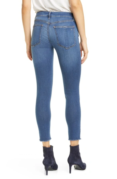 Shop Rag & Bone Cate Frayed Ankle Skinny Jeans In Marion