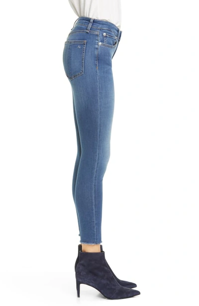 Shop Rag & Bone Cate Frayed Ankle Skinny Jeans In Marion