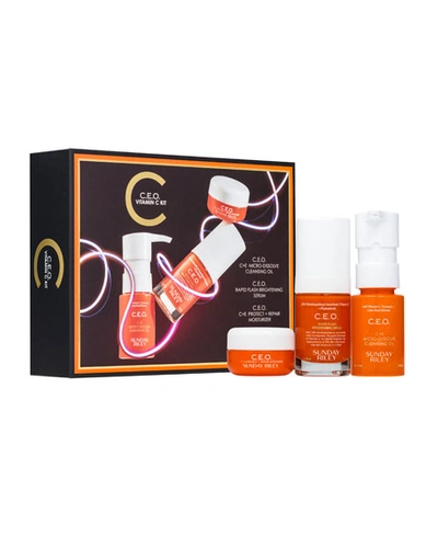 Shop Sunday Riley Modern Skincare C.e.o. Vitamin C Kit ($75 Value)