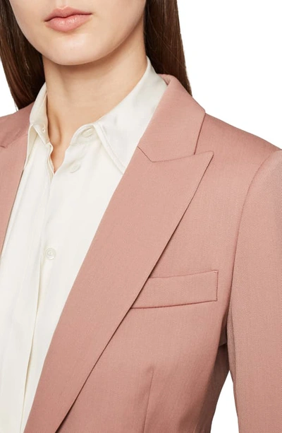Shop Reiss Harper Slim Fit Jacket In Dusky Pink