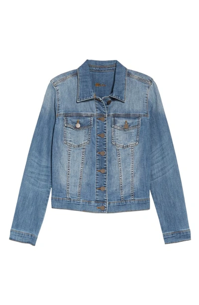 Shop Kut From The Kloth 'helena' Denim Jacket In Empathetic