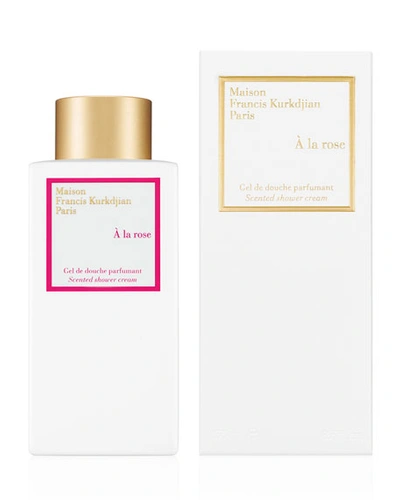 Shop Maison Francis Kurkdjian 8.5 Oz. &#192; La Rose Scented Shower Cream