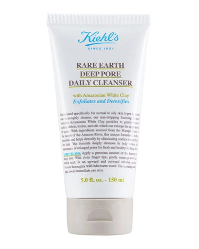 Shop Kiehl's Since 1851 Rare Earth Deep Pore Daily Cleanser, 5 Oz.