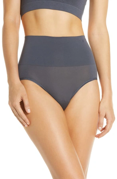 Shop Yummie Ultralight Seamless Shaping Briefs In Ombre Blue