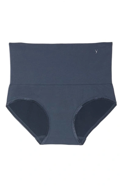 Shop Yummie Ultralight Seamless Shaping Briefs In Ombre Blue