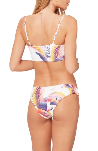 Shop L*space Sandy Classic Bikini Bottoms In Sunset Palm