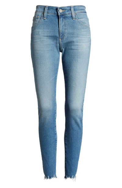 Shop Ag The Farrah High Waist Ankle Skinny Jeans In 18 Years Vacancy