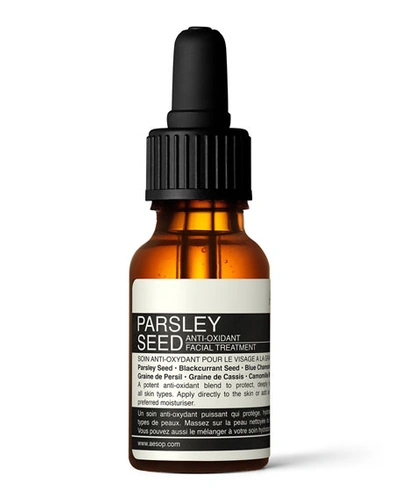 Shop Aesop Parsley Seed Anti-oxidant Facial Treatment, 0.5 Oz.