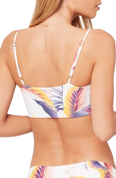 Shop L*space Rebel Bikini Top In Sunset Palm