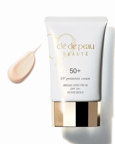 Shop Clé De Peau Beauté 2.1 Oz. Uv Protective Cream Broad Spectrum Spf 50+