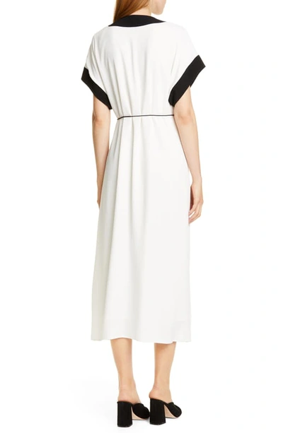 Shop Equipment Claudine Dress In Nature White