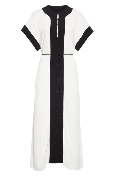 Shop Equipment Claudine Dress In Nature White