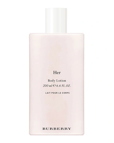 Shop Burberry 6.8 Oz.  Her Body Lotion