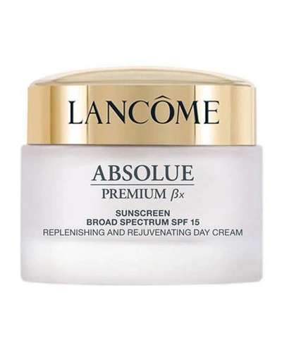 Shop Lancôme 2.6 Oz. Absolue Premium Bx Replenishing And Rejuvenating Day Cream Spf 15